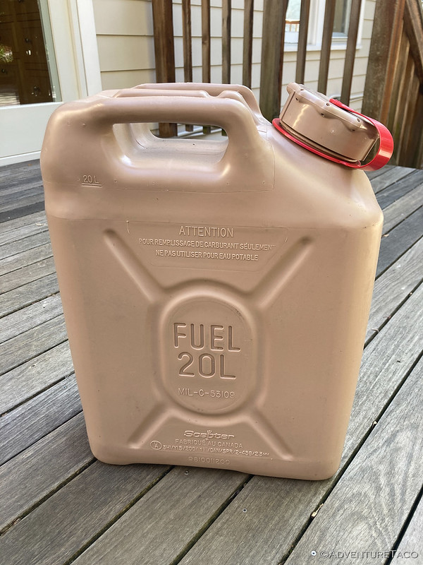 Scepter Military Fuel Canister (20L / 5gal) – AdventureTaco