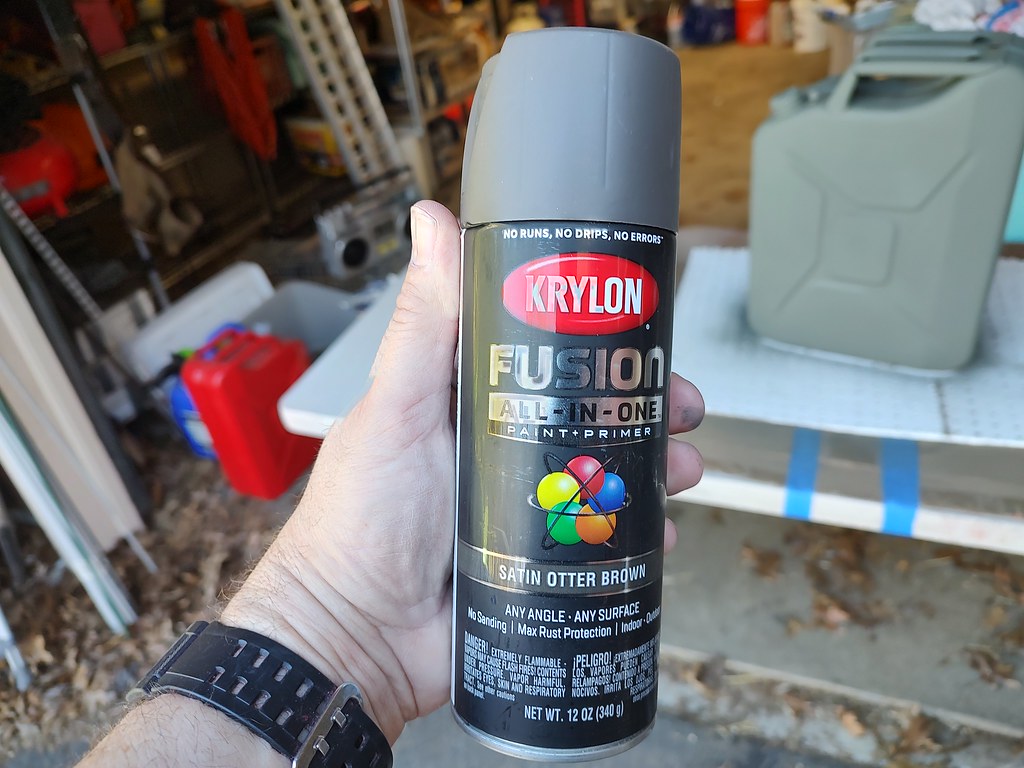 KRYLON SATIN OTTER BROWN Johnny Dollar Flickr