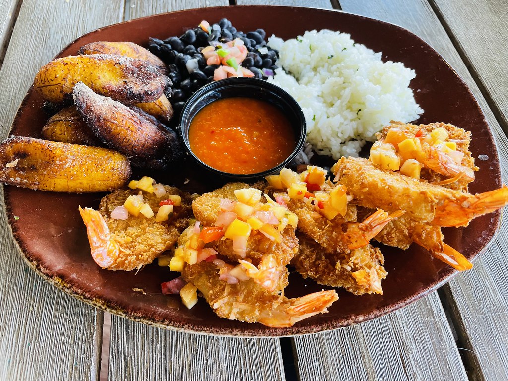 Tio Taco & Tequila Bar Coconut Mango Shrimp Mango Salsa, S… Flickr