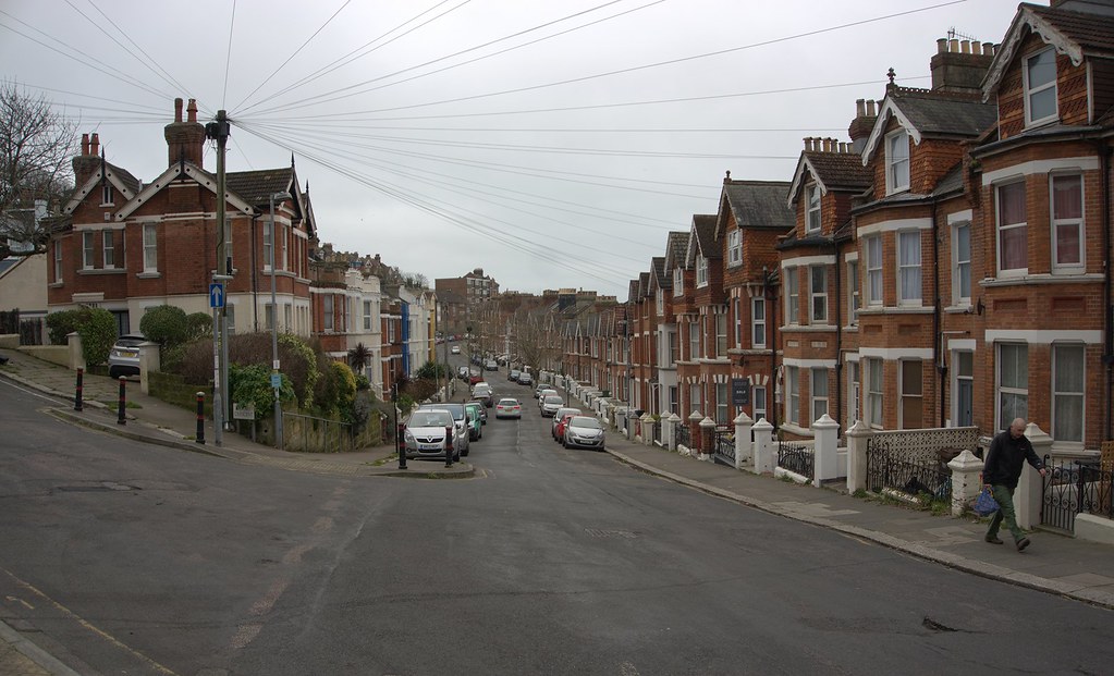 Strolling around. Milward Road, Hastings. anthony allan Flickr