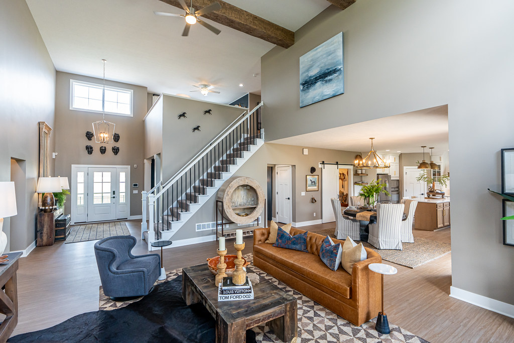 Covington Homestead at Bowling Green Model Center Wayne Homes