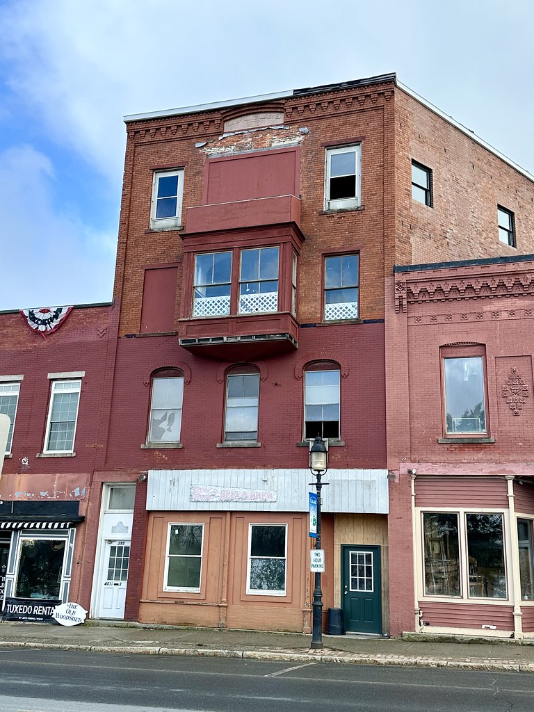 McAllister & Son Building. Main Street. Calais, Maine. Flickr