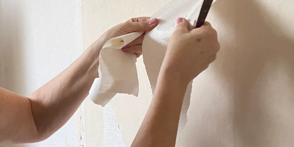 Removing Wallpaper Vs. Painting Over It Deciding whether t… Flickr