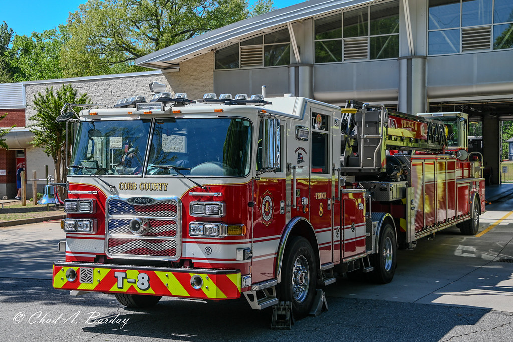 Cobb County Fire & Emergency Services Truck 8 Cobb County,… Flickr