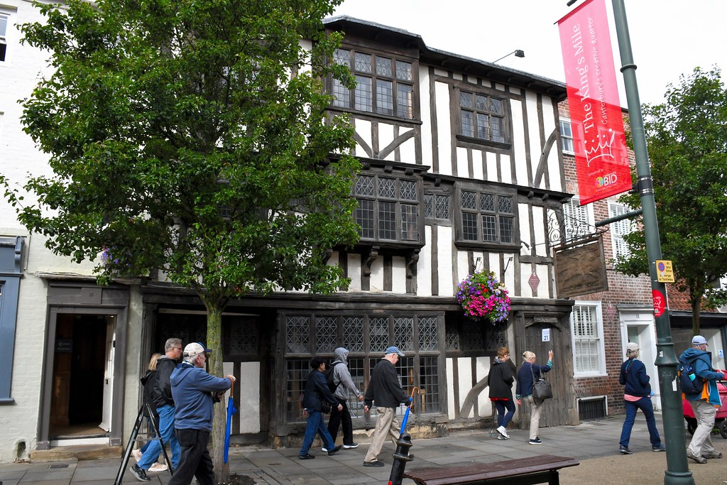 Conquest House, Canterbury, UK This 9th century timber fra… Flickr