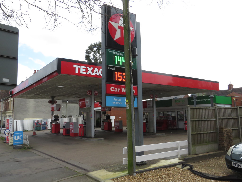 Texaco Rushden Service Station, Wellingborough Road, Rus… Flickr