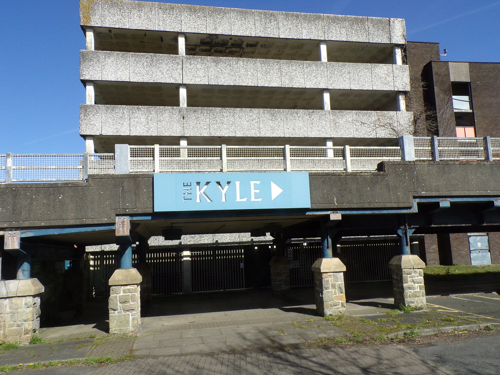 The Kyle Shopping Centre car park, Ayr, South Ayrshire Flickr