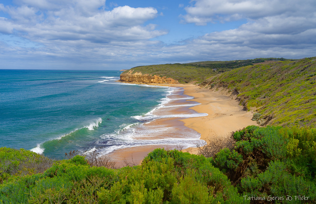 Surf patterns at Bells Beach We had a short stop at the Be… Flickr