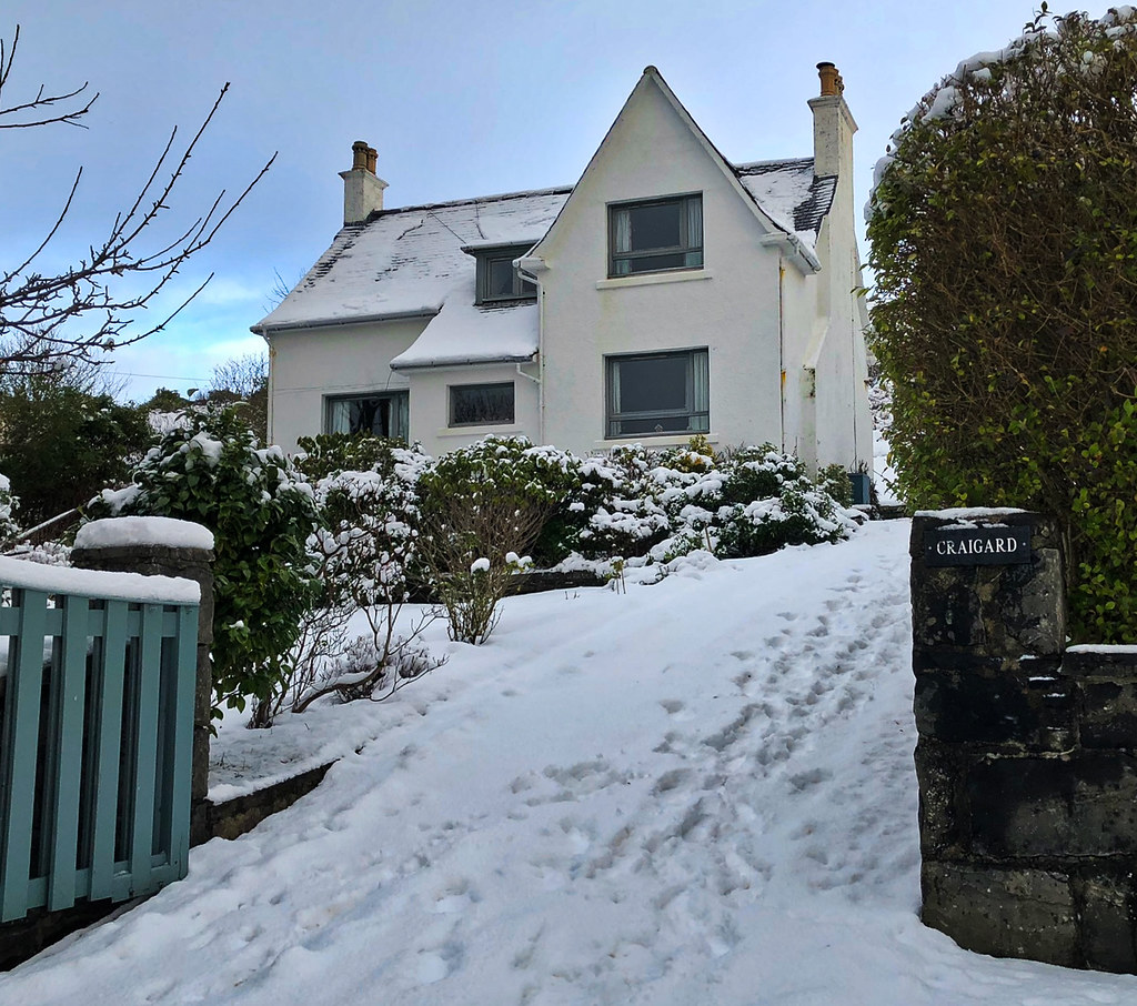 Mallaig house on the road out of town to the south Neil King Flickr