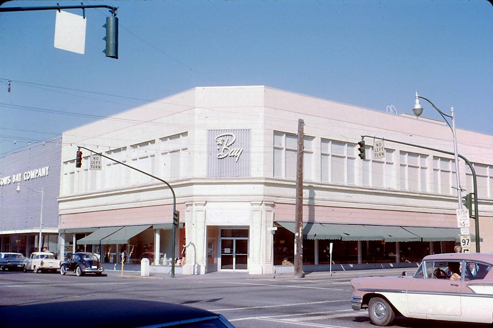 Hudson's Bay Department Store, Vernon, BC, 1966 Hudson's B… Flickr