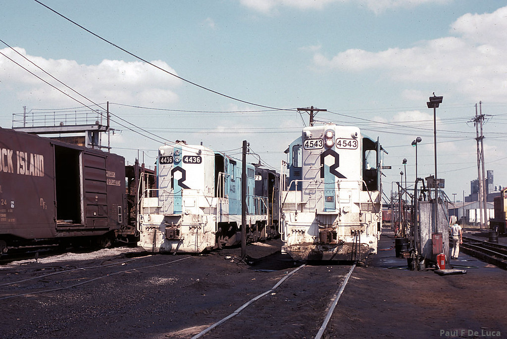 Rock Island 4436 & 4543, Armourdale, KS A look at Rock Isl… Flickr