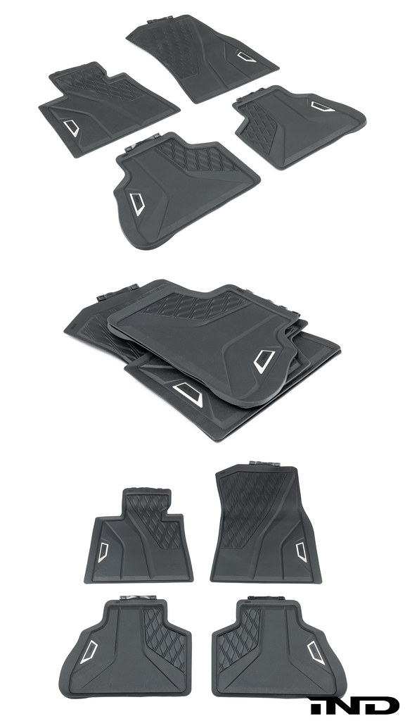BMW F95 X5M All Weather Floor Mat Set BMWF95AWM IND Distribution
