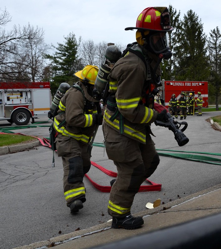 Conesus, NY Mutual Aid Structure Fire Drill on South Livonia Road. Flickr