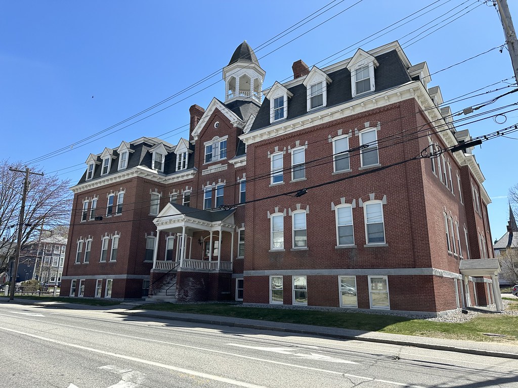 Healy Asylum. 81 Ash Street. Lewiston, Maine. Built as a b… Flickr