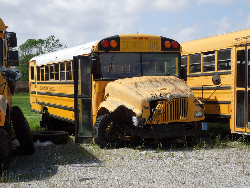 Coahoma County Schools 014 Bus lot Clarksdale, MS. Bus … Flickr