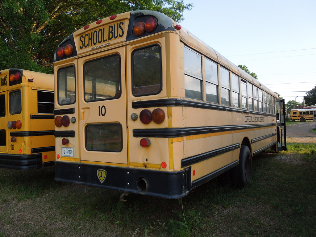 Coffeeville School District 10 (3) Bus lot Coffeeville, … Flickr