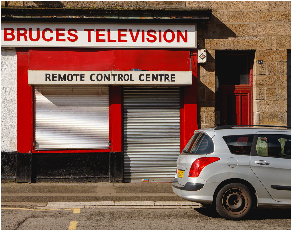 Television Shop and Car, Paisley Gordon Farquhar Flickr