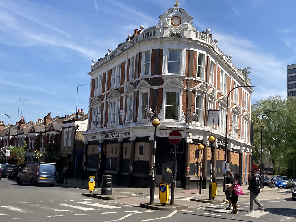 Not looking good for the Cork & Bottle ,Hampstead ,London.… Flickr
