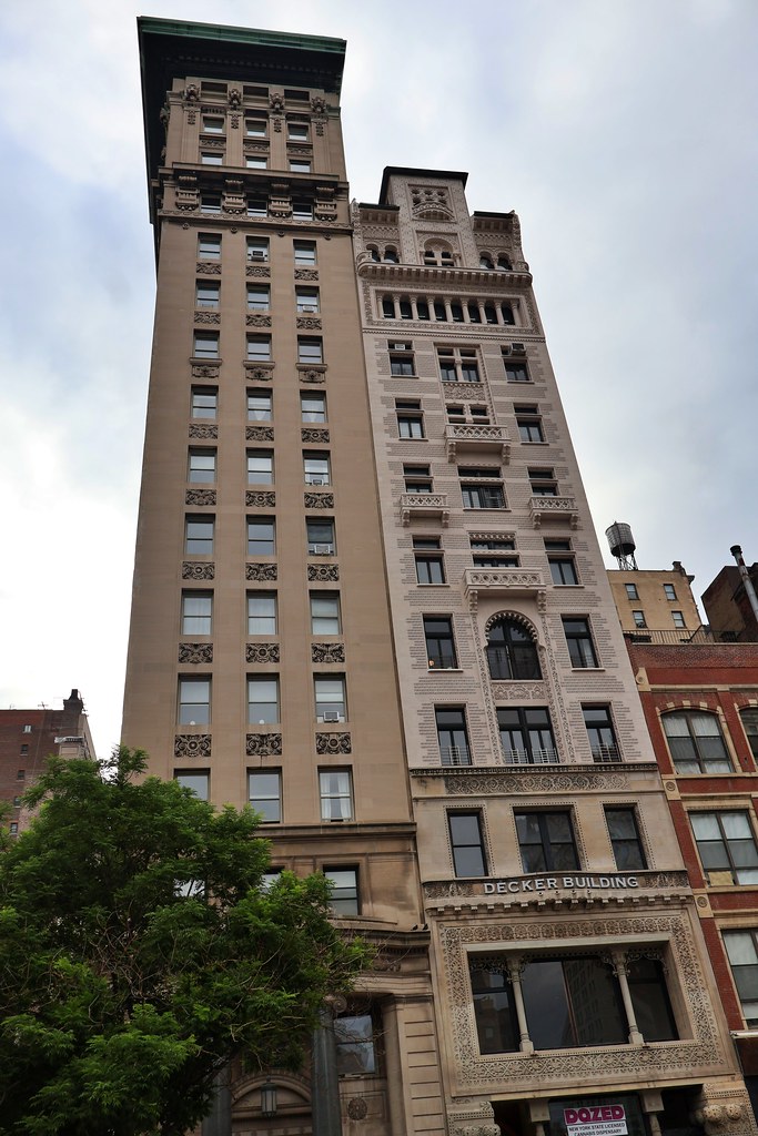NYC Union Square Bank of Metroplis & Decker Building Flickr