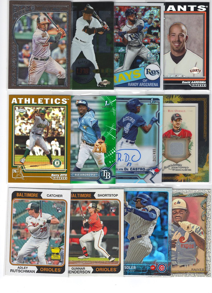 FS Skubal Chrome RC, Jordan Walker, Nick Gonzales Auto Lot + '90s