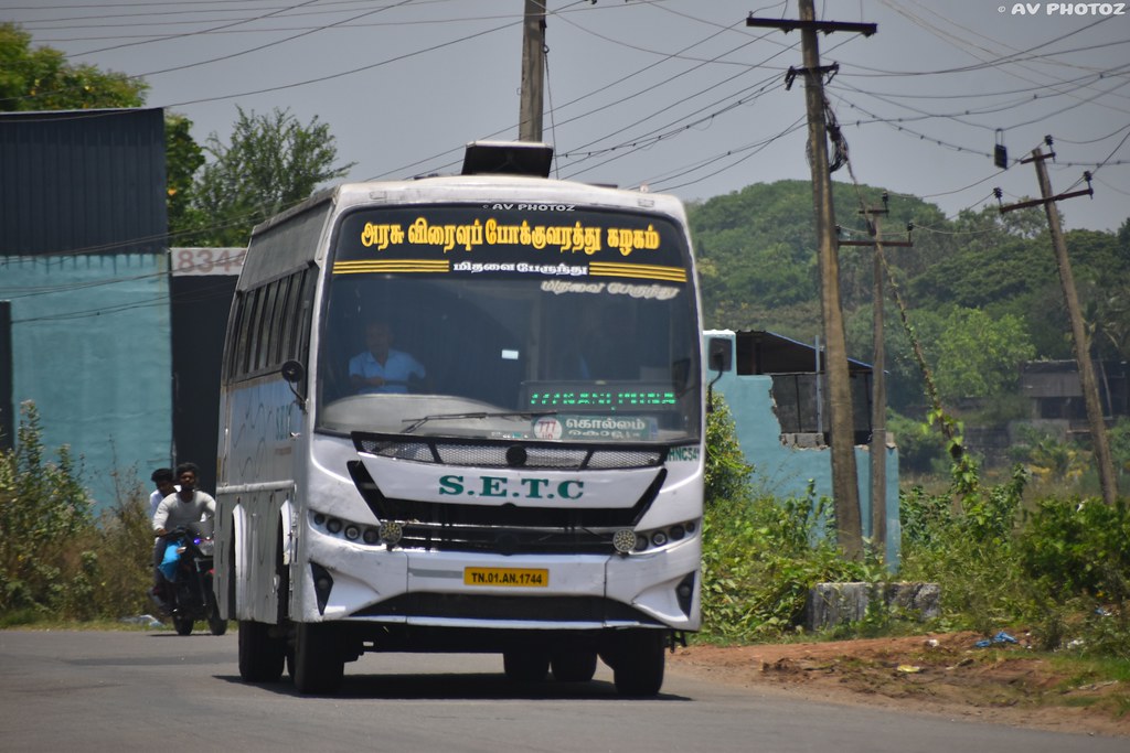 TN 01 AN 1744 SHN C541 777 UD SHENKOTTAI KOLLAM SETC ULTRA… Flickr