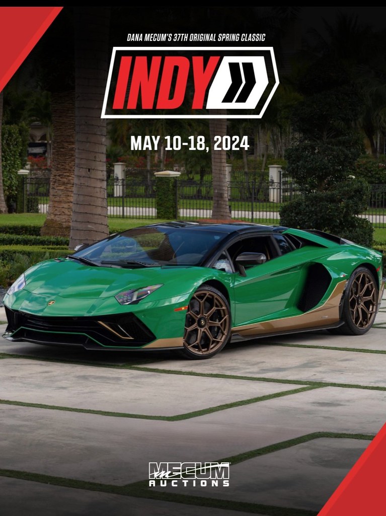 2024 Mecum Indy Spring Classic Collector Car Auction (All Makes except