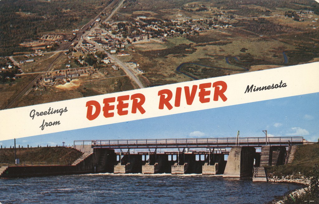 Greetings from Deer River, Minnesota Deer River from the a… Flickr