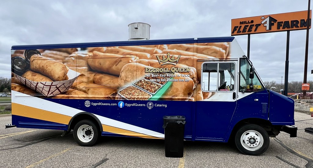 Egg Roll Queen Food Truck Jumbo egg rolls and delicious fr… Flickr