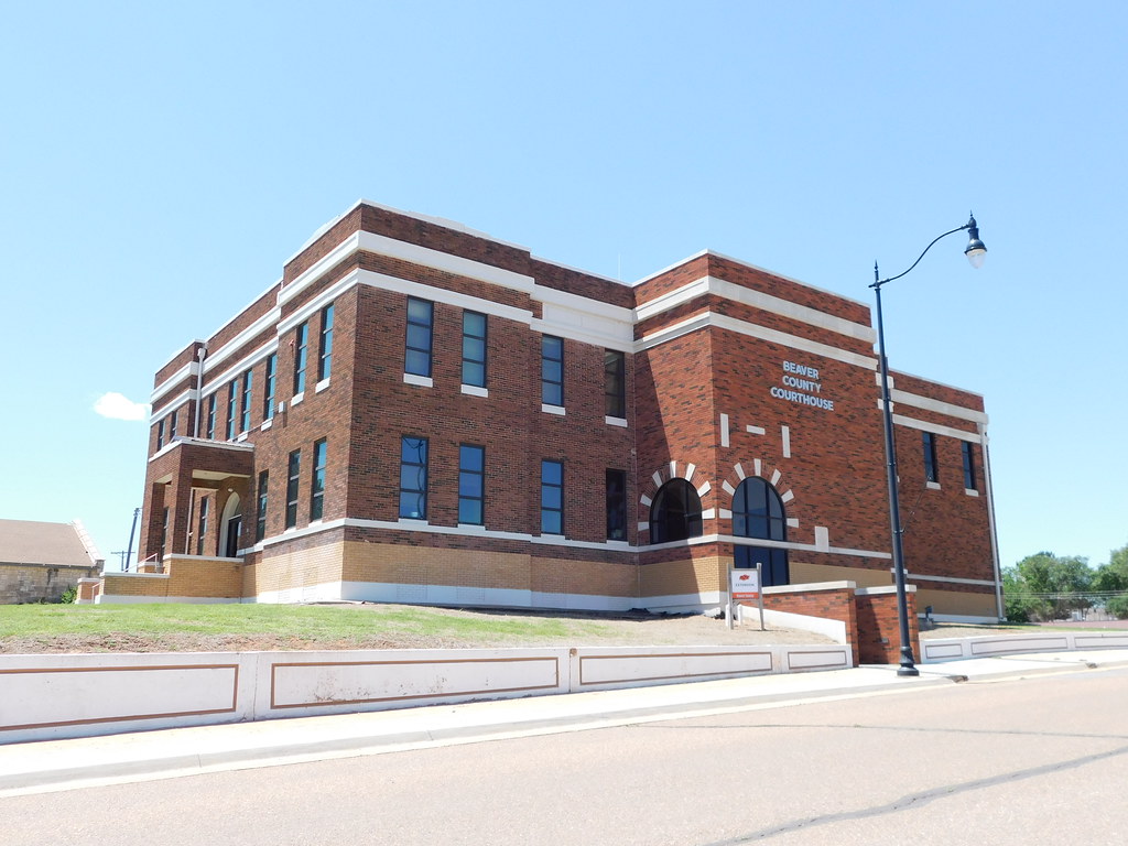 Beaver County Courthouse Beaver, Oklahoma Constructed in 1… Flickr