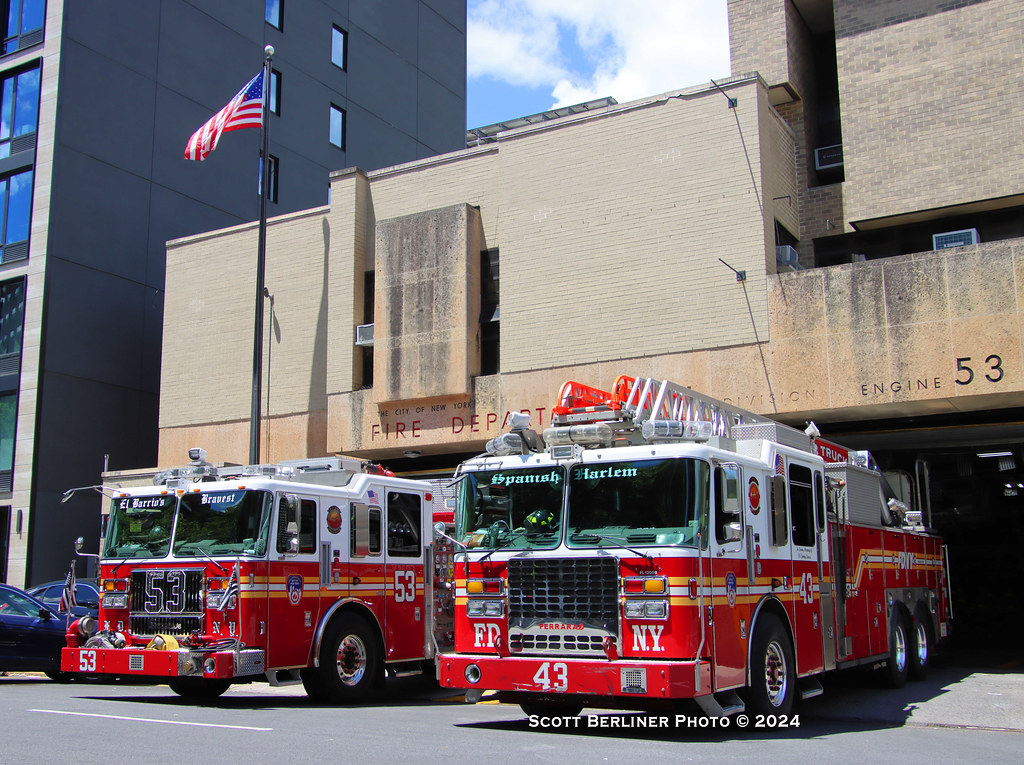 FDNY ENGINE 53 / LADDER 43 | Scott Berliner | Flickr