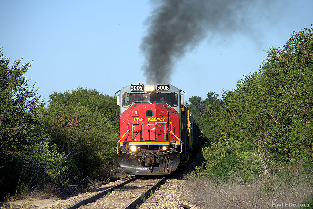 Kyle Utah 5006, Scandia, KS An 80 car train out of Yuma … Flickr