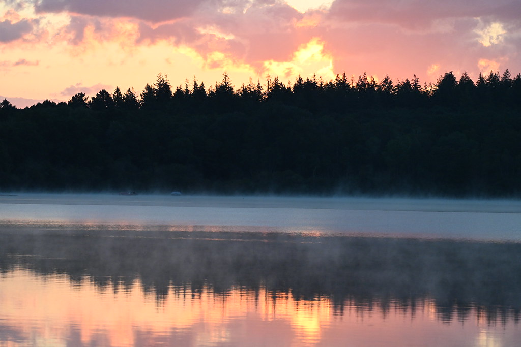 Sunrise sur l'étang des Noues Gérard Daviaud Flickr