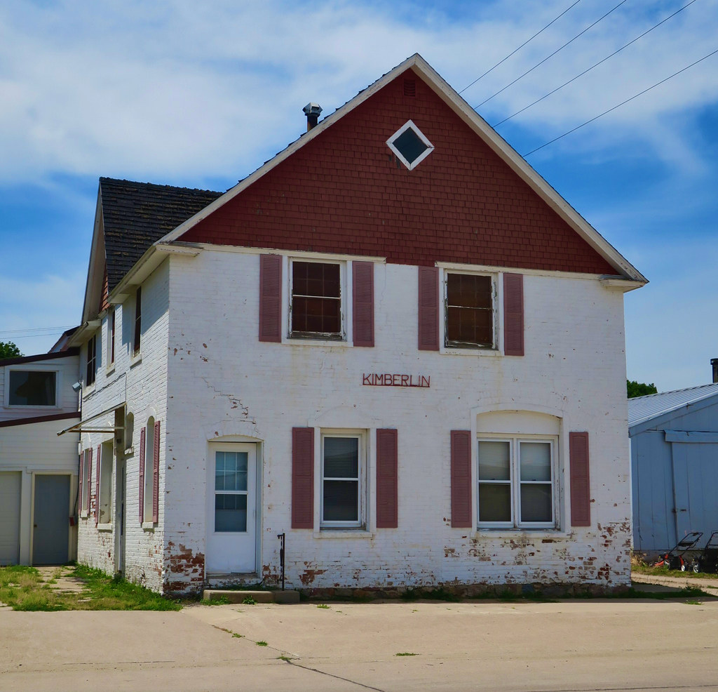 Kimberlin, Hartington, NE A building mysteriously marked "… Flickr