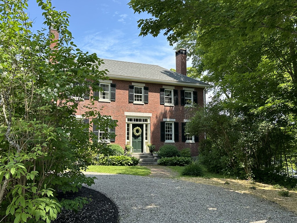 Moses Dunn House. Salmon Falls Road. Hollis, Maine. Built … Flickr