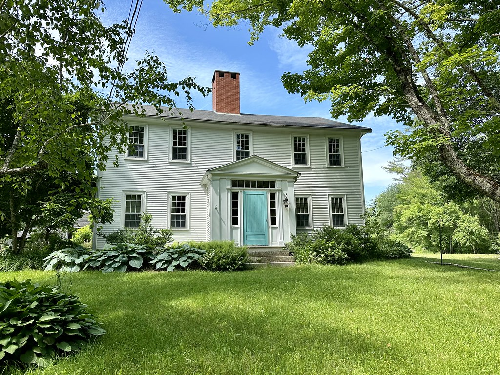 Isaac Lane House. Salmon Falls Road. Hollis, Maine. Built … Flickr
