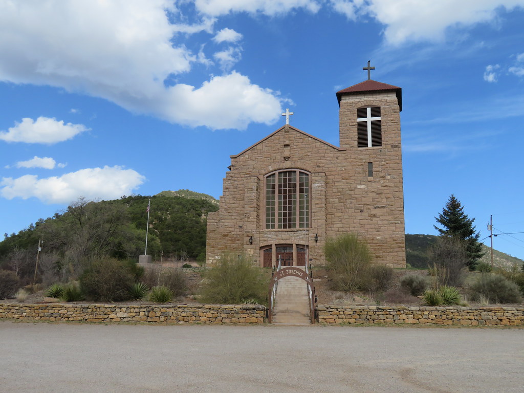 7069D103. St. Joseph Apache Mission Church Mescalero, … Flickr