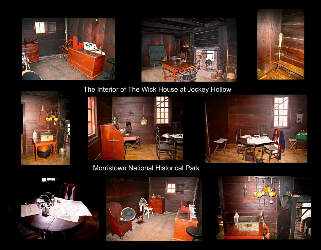 Interior of the Wick House at Jockey Hollow This picture w… Flickr