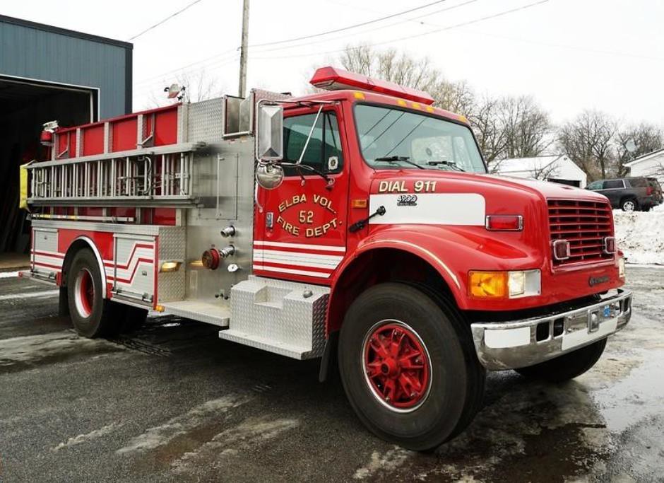 Elba, NY Joint Fire Department 1996 International 4900 4x2… Flickr