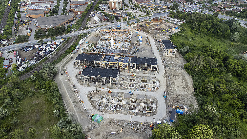 Townhouses by the Tracks Stephen Gardiner Flickr