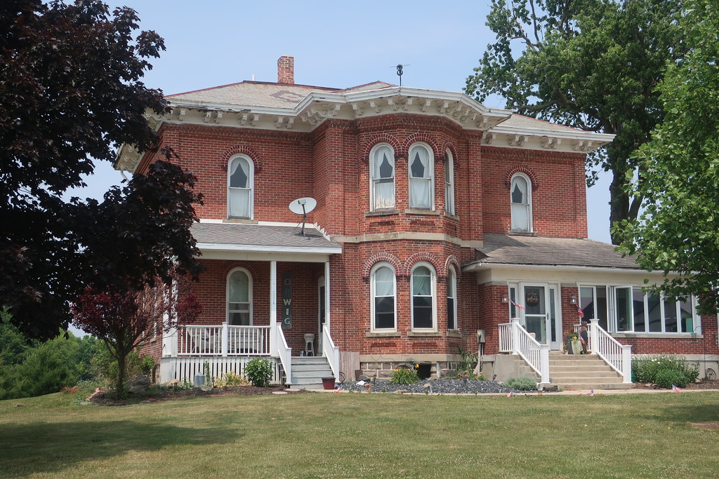 Old Victorian Homestead Corunna, Indiana 1coffeelady Flickr