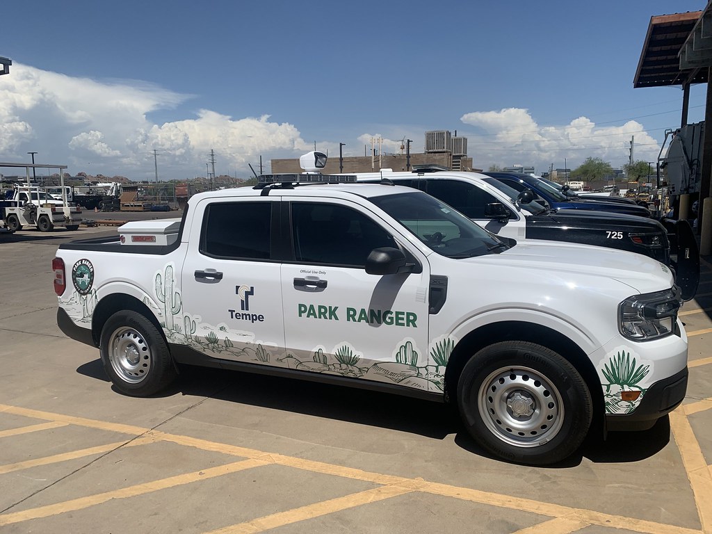 •Tempe, Arizona Park Ranger 2024 Ford Maverick• Manny Marko Flickr