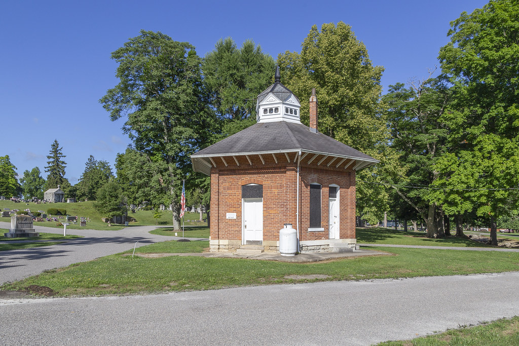 Office, Oakdale Cemetery — Urbana, Ohio Christopher Riley Flickr