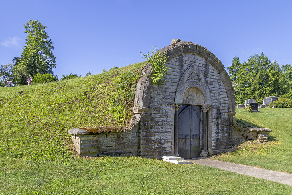 Vault, Oakdale Cemetery — Urbana, Ohio Christopher Riley Flickr