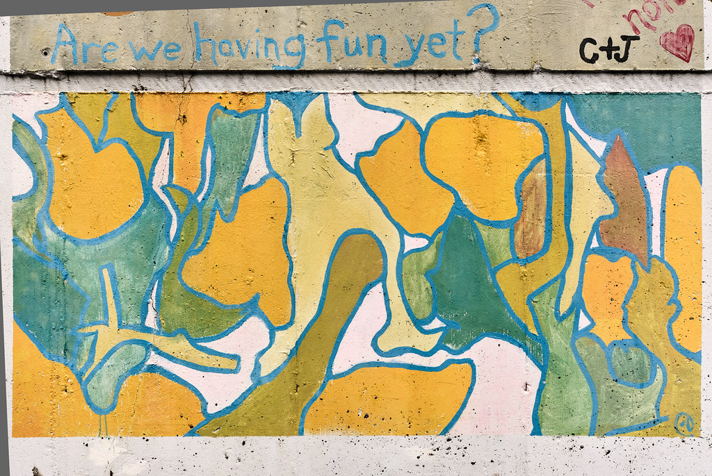 Mural in the High Grove Parking Lot With slight clipping o… Flickr