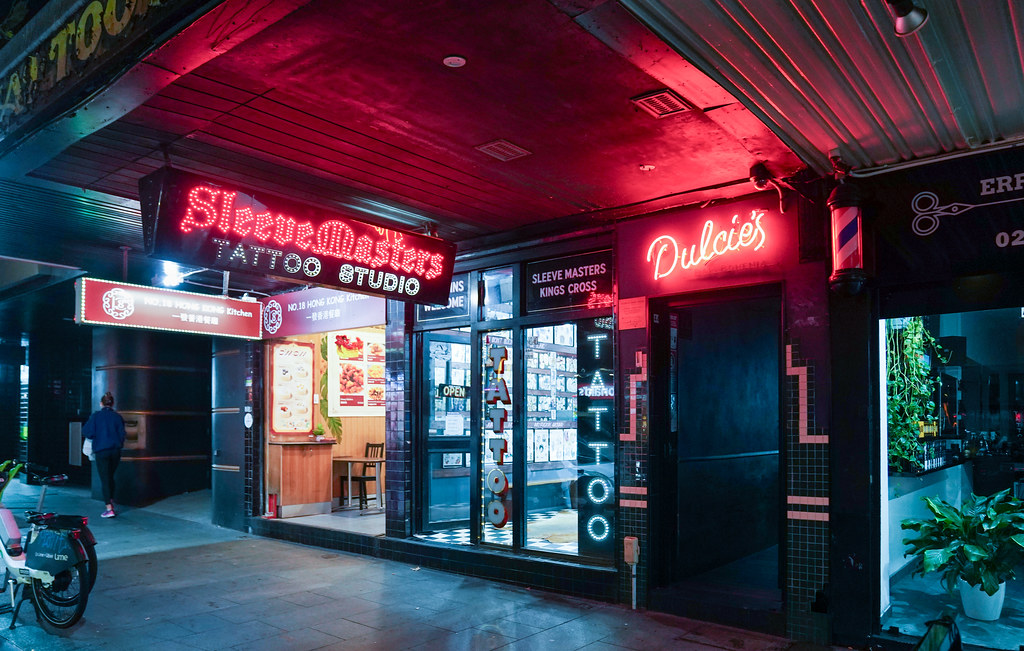 Neon on Darlinghurst Road There’s much less neon on Darlin… Flickr