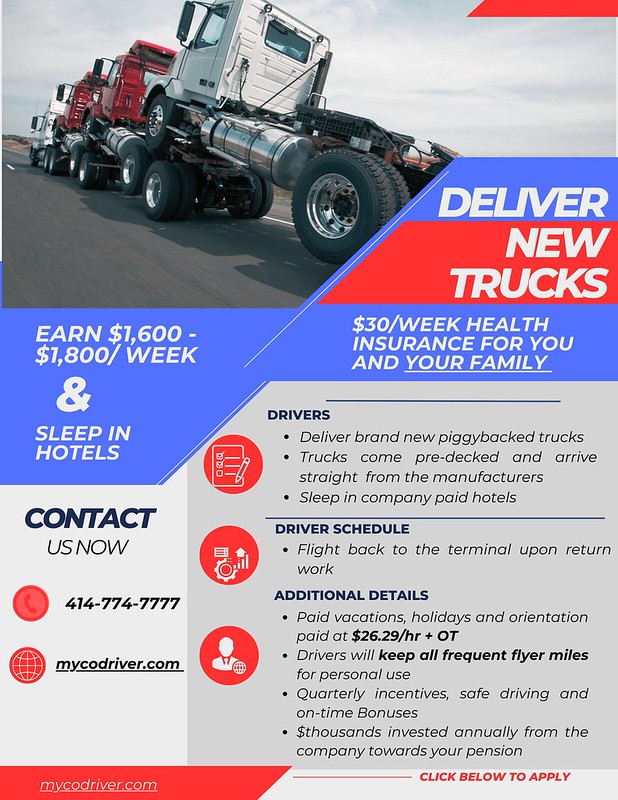 Deliver 2025 Freightliners Sleep in Hotels Start Monday