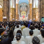 Inicio de la Fiesta del  Corpus Christi , o 'el Septenario'; Procesión y Misa promovida por la Arquidiócesis de Cuenca. Junio 4 de 2026