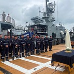 Visita de la imagen de la Santísima Virgen a la bendición de buques en la Base Naval Sur-9
