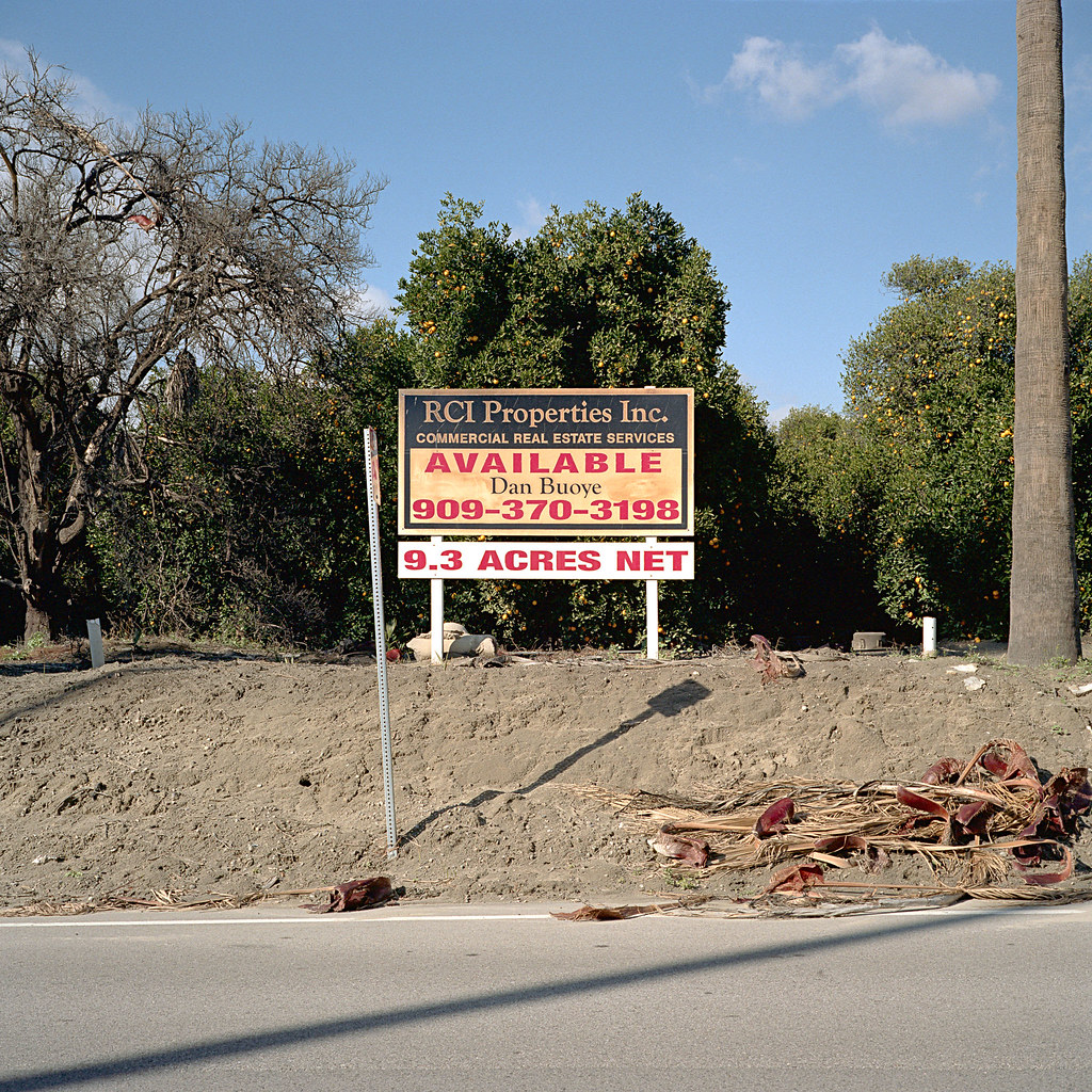 orange groves for sale. north redlands, ca. 2011. accordin… Flickr