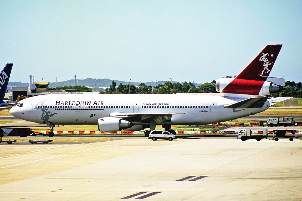 JA8550 1 Douglas DC1030ER Harlequin Air (JAS Japan Air S… Flickr